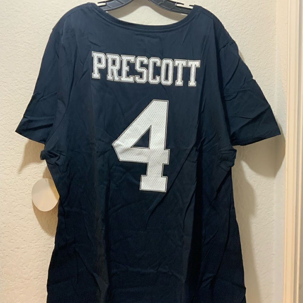 Cowboys Her Style Prescott #4 T-shirt New size 3x - Picture 6 of 6